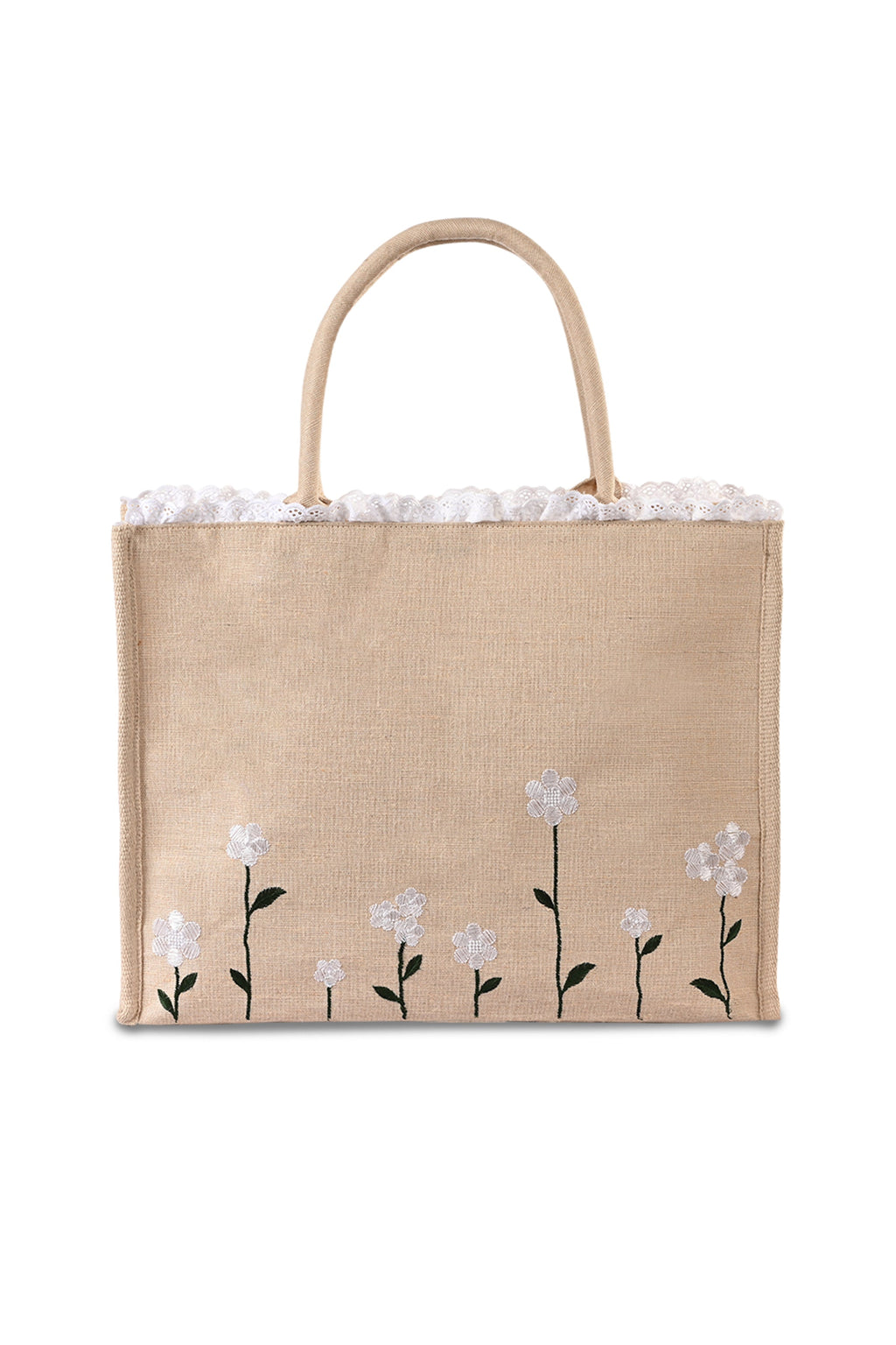 Bloom Box Tote Bag Natural
