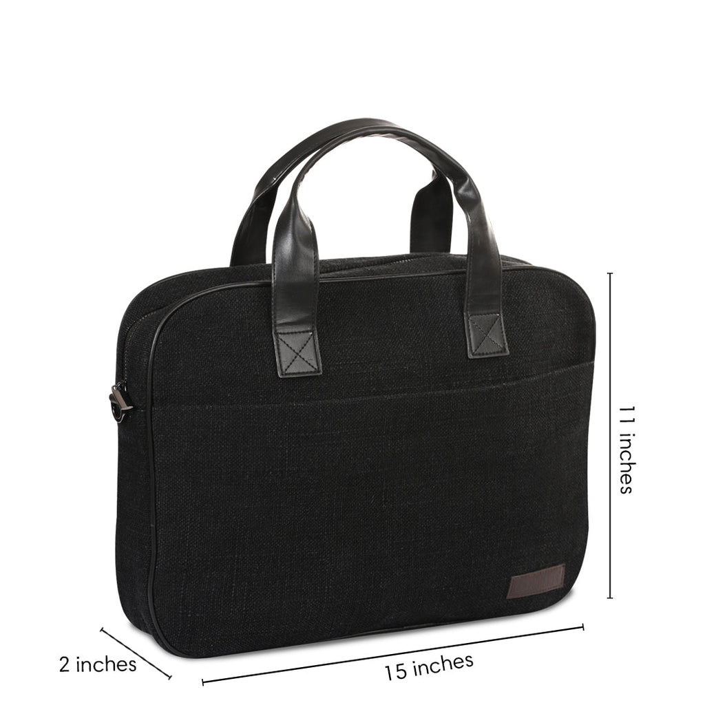 Cove Soft Jute Laptop Bag