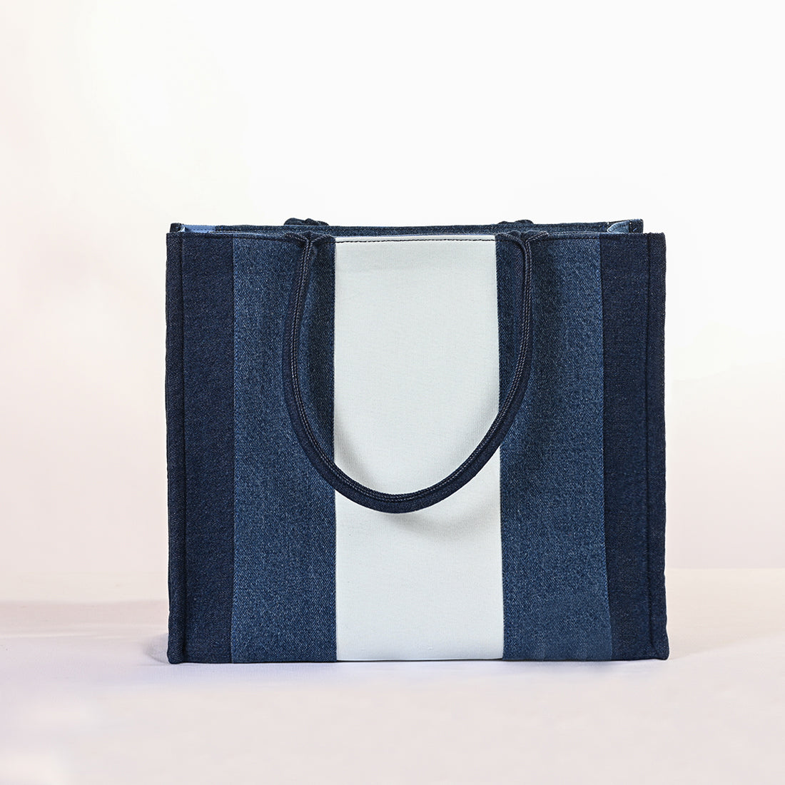 Gigi Box Tote Bag Denim