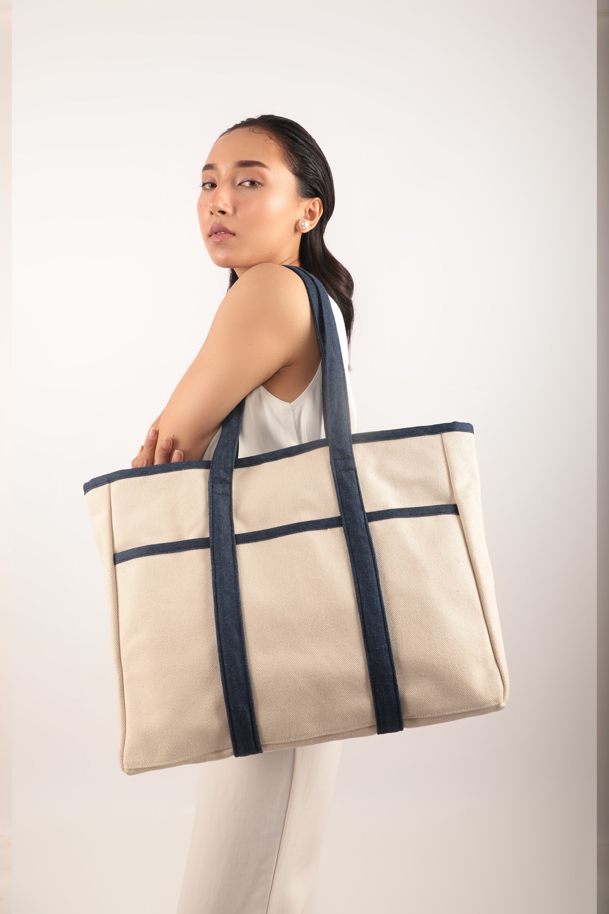 Brooklyn Tote Bag Denim
