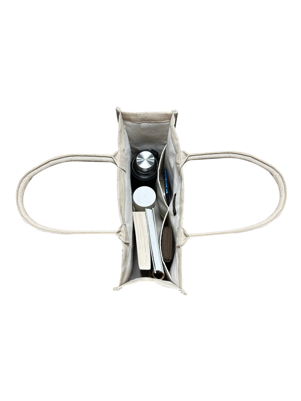 Grace Box Tote Bag Natural